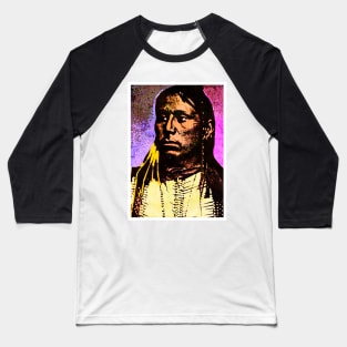 Satanta Kiowa War Chief Baseball T-Shirt